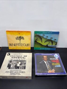 Assorted CD Lot – Miles Davis, Shane Philip, Benefit of a Doubt and Sultans